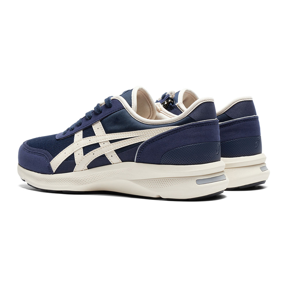 ネイビーブルー×ライトベージュ