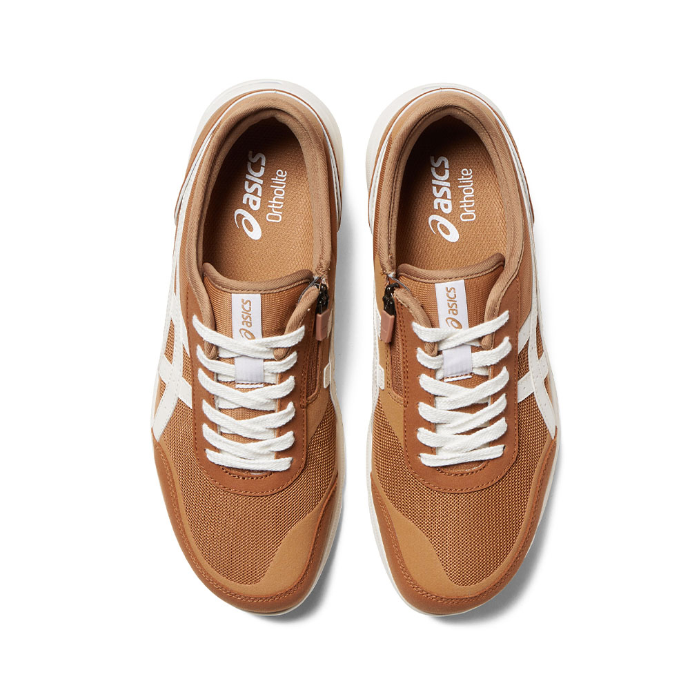 ブラウン×オフホワイト