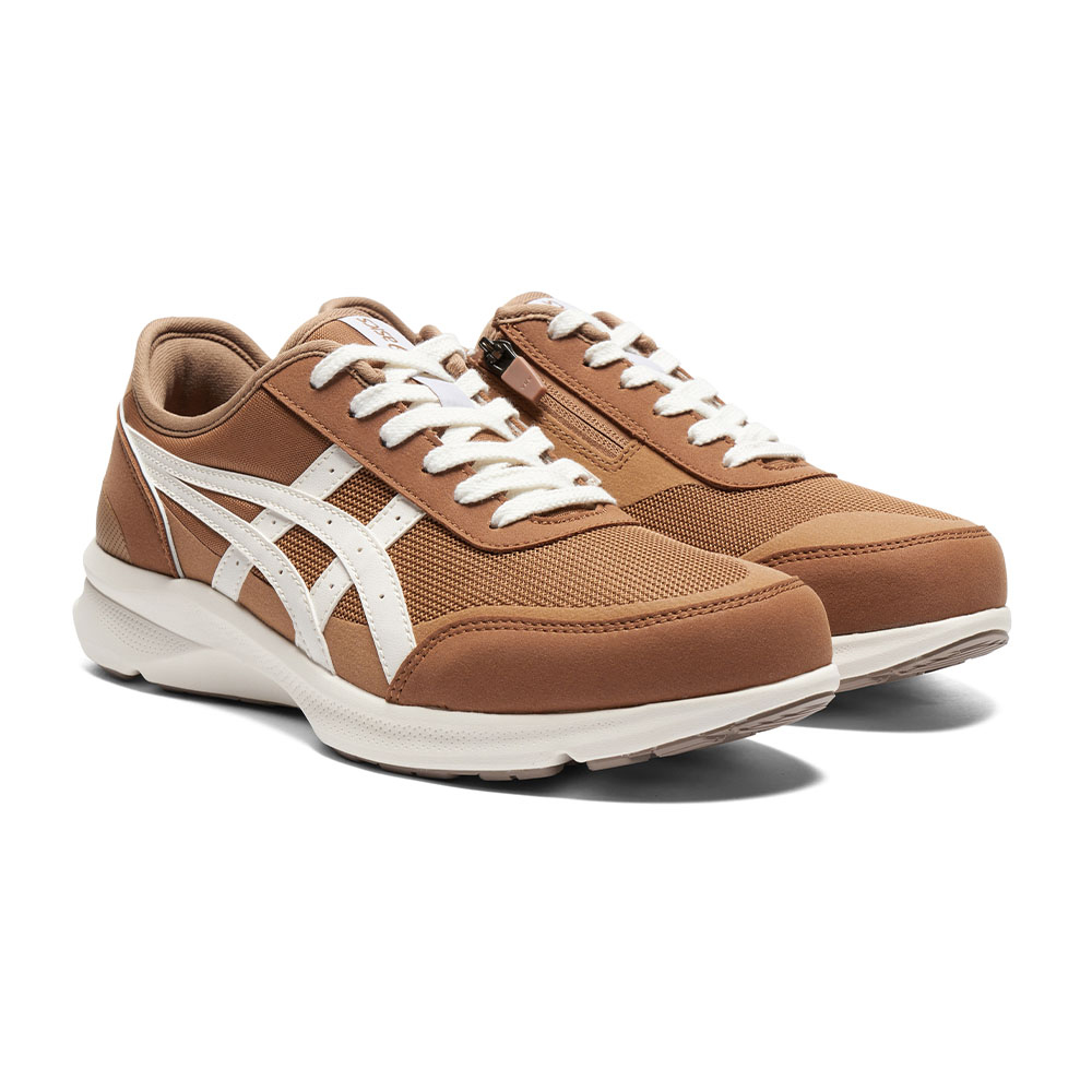 ブラウン×オフホワイト