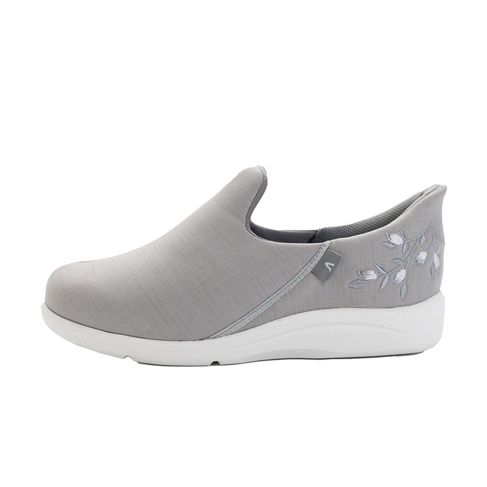 【片足】刺繍シルバー