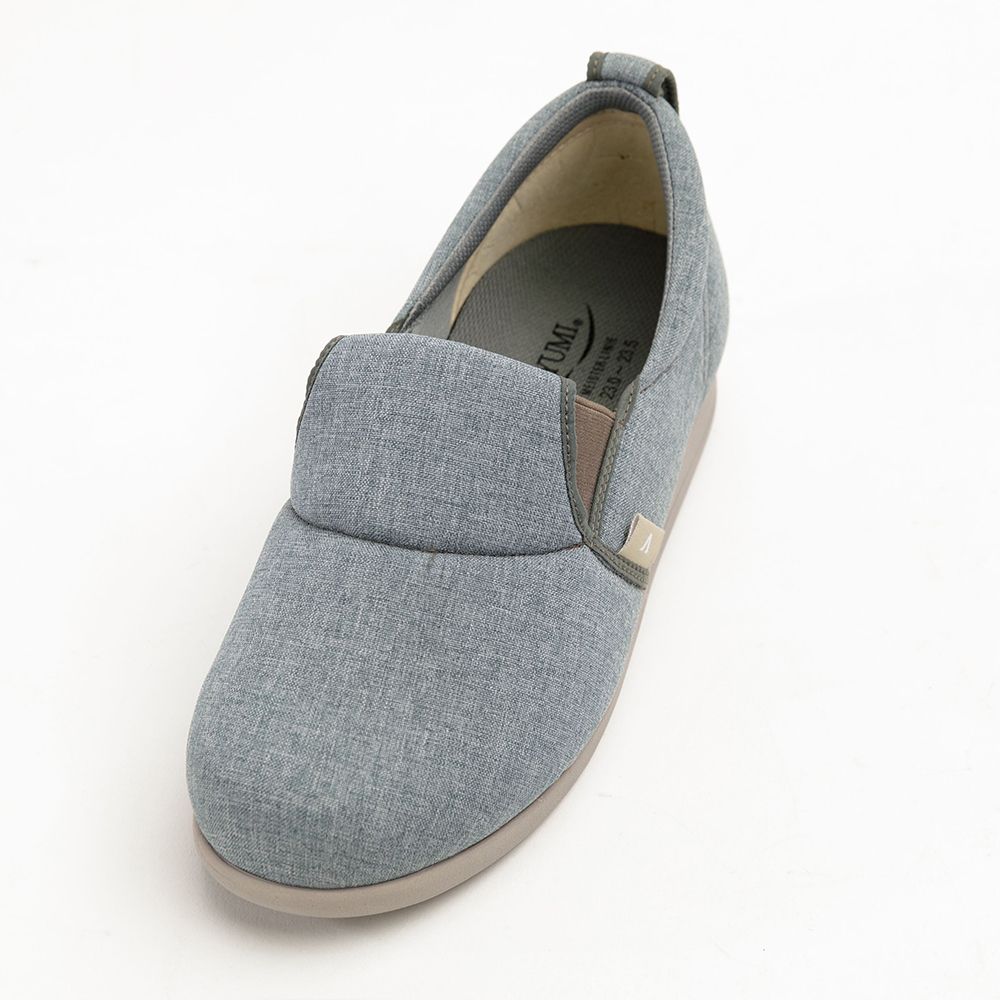 【片足】グレー