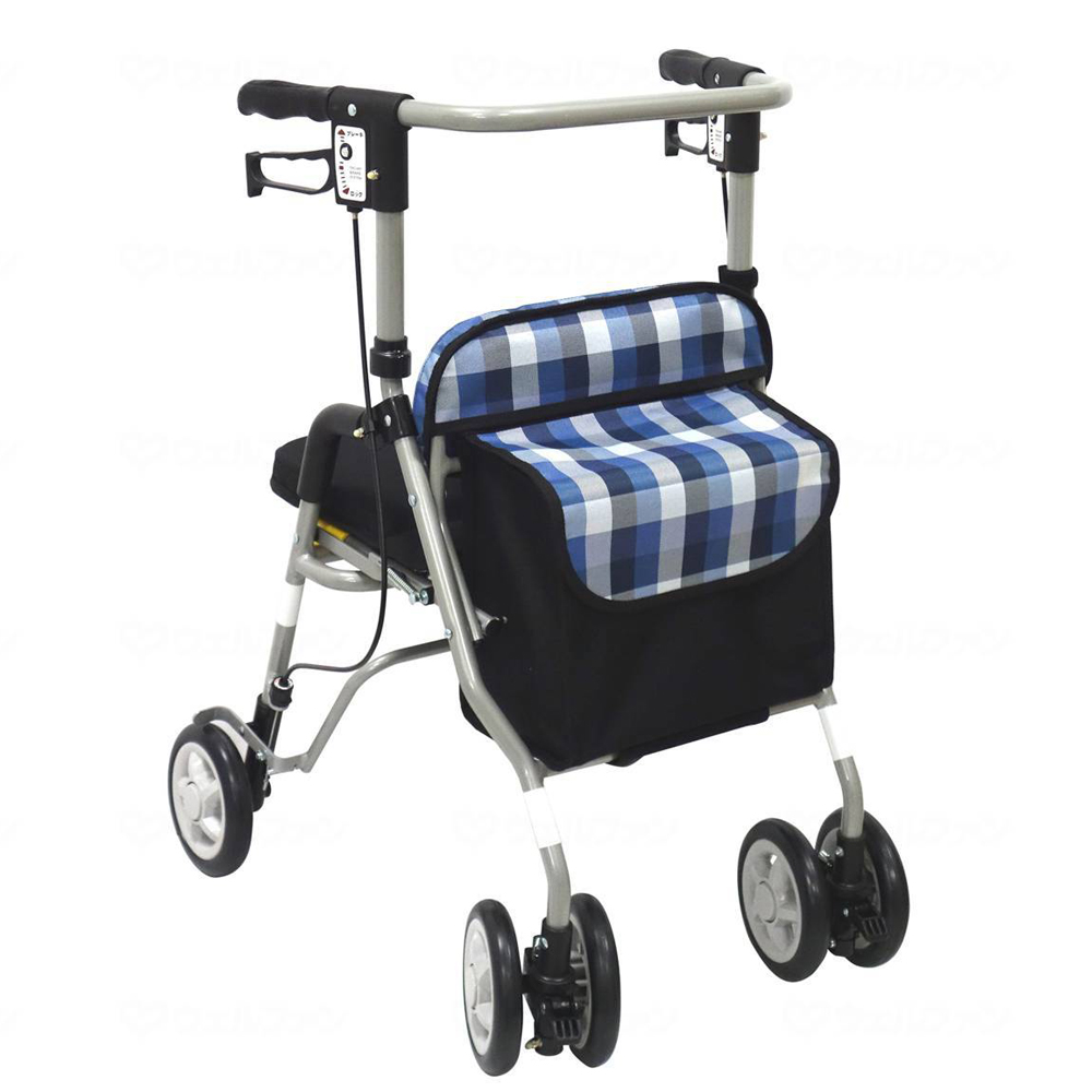 Bチェックブルー