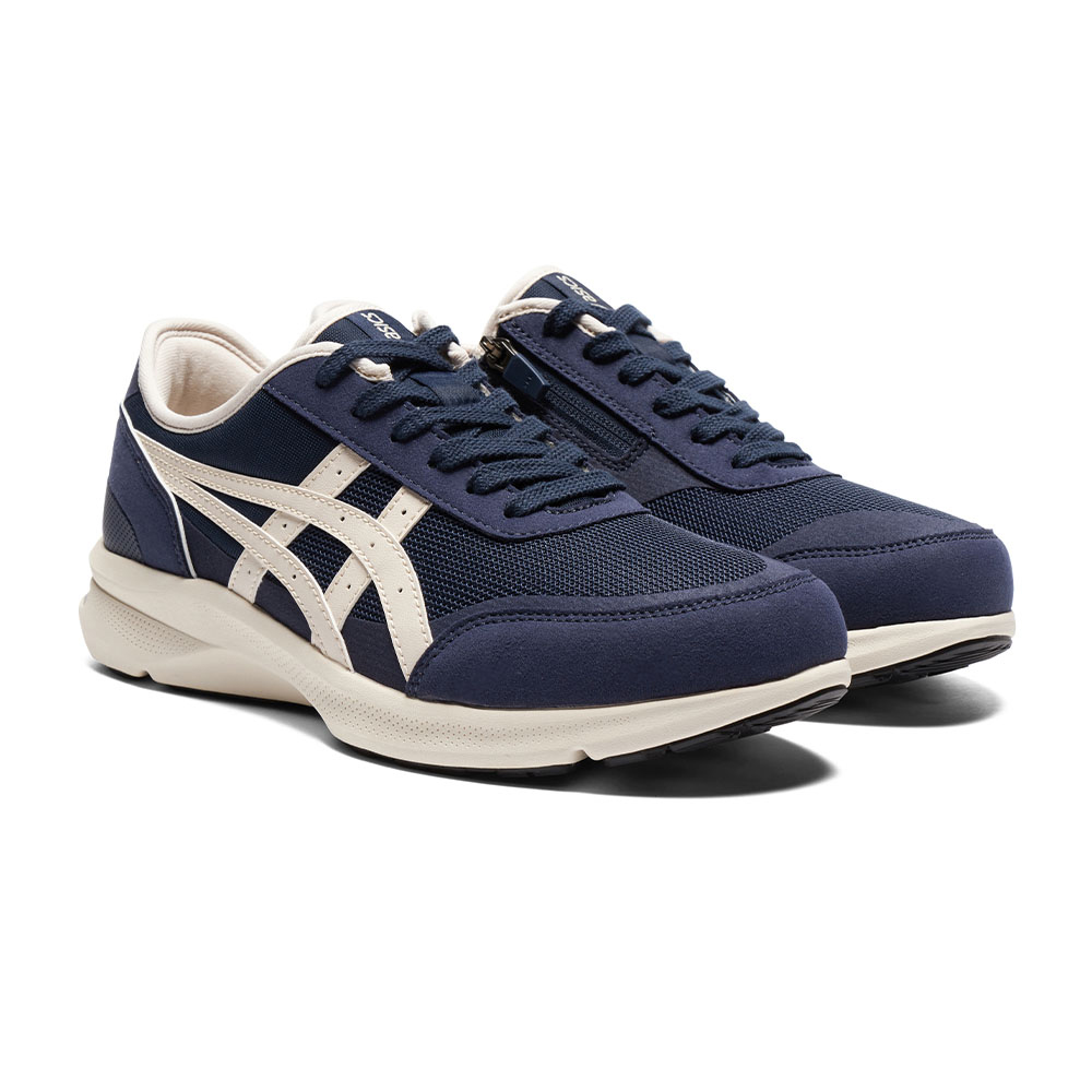 ネイビーブルー×ライトベージュ