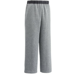 ケアファッション おしりスルッとニットパンツ 女性用 ライトグレー Mサイズ