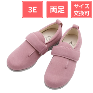 徳武産業 あゆみシューズ ダブルマジックIII 3E 両足 ピンク S(21～21.5cm)