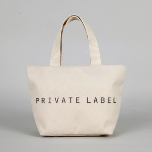 エース PRIVATE LABEL カジュアルランチトート アイボリー