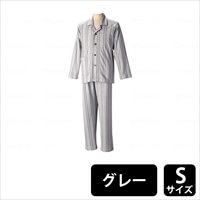 グンゼ パジャマ 通年用 長袖 男性用 グレー Sサイズ