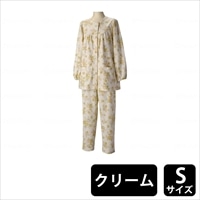 グンゼ パジャマ 通年用 長袖 女性用 クリーム Sサイズ
