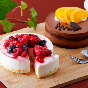 表参道「カフェ・ル・ポミエ」ケーキセット