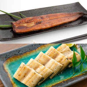 四万十うなぎ販売 四万十うなぎ蒲焼110g・白焼120g  2種計2袋