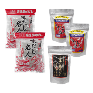 森田鰹節 土佐の極みと名人シリーズ 贅沢だし三昧セット 3種計5袋