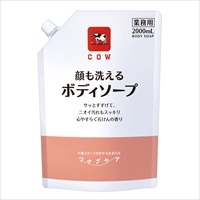 牛乳石鹸共進社 カウブランド ツナグケア 顔も洗えるボディソープ 業務用 2000ml