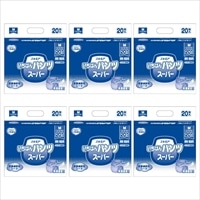 カミ商事 エルモア いちばんパンツ スーパー Mサイズ 計120枚 (20枚×6袋)