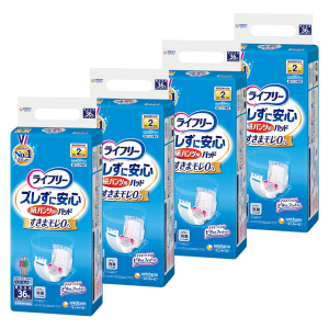 ユニ・チャーム ライフリー ズレずに安心紙パンツ専用パッド 計144枚 (36枚×4袋)