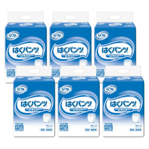 リブドゥコーポレーション リフレ はくパンツレギュラー Mサイズ 計120枚 (20枚×6袋)