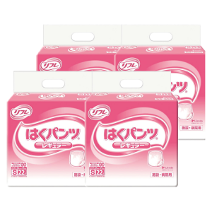 リブドゥコーポレーション リフレ はくパンツレギュラー Sサイズ 計88枚 (22枚×4袋)