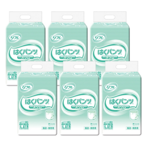 リブドゥコーポレーション リフレ はくパンツスリム Lサイズ 計108枚 (18枚×6袋)