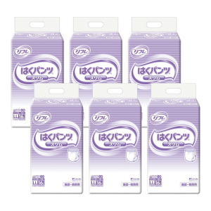 リブドゥコーポレーション リフレ はくパンツスリム LLサイズ 計96枚 (16枚×6袋)