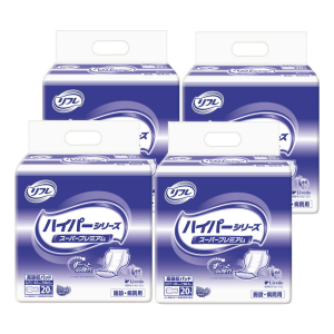 リブドゥコーポレーション リフレ ハイパーシリーズスーパープレミアム 計80枚 (20枚×4袋)