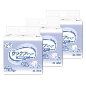 リブドゥコーポレーション リフレ パッドタイプ サラケアスーパービッグ 計90枚 (30枚×3袋)