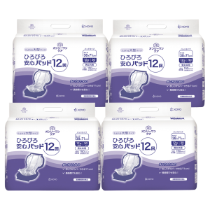 光洋 オンリーワンケア ひろびろ安心パッド 12回 計120枚 (30枚×4袋)
