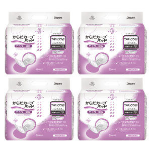 光洋 ディスパース オンリーワンケア からだカーブ パッド エキストラワイド 計112枚 (28枚×4袋)