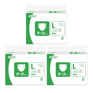 王子ネピア ネピアテンダー テープタイプ Lサイズ 計72枚 (24枚×3袋)