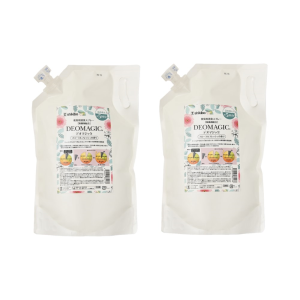 シキボウ  デオマジック 人の糞便臭用 消臭スプレー 詰め替え用（1.4L）2個セット 華やかなフローラルフレッシュの香り