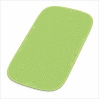 山崎産業  バスらぎ シリコーンマット 薄手軽量タイプ（グリーン）