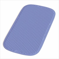 山崎産業  バスらぎ シリコーンマット 厚手クッションタイプ（ブルー）