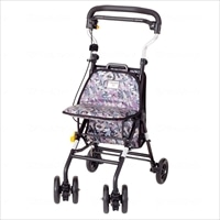 【期間限定価格】ウィズワン キュートミニW ペイント柄 シルバーカー