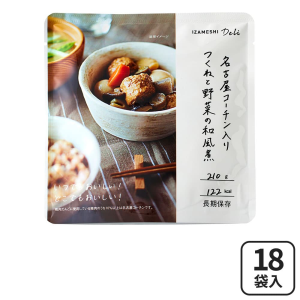 杉田エース イザメシDeli 名古屋コーチン入りつくねと野菜の和風煮18袋セット