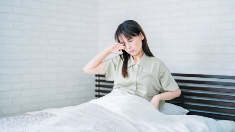 寝起きの悪い女性