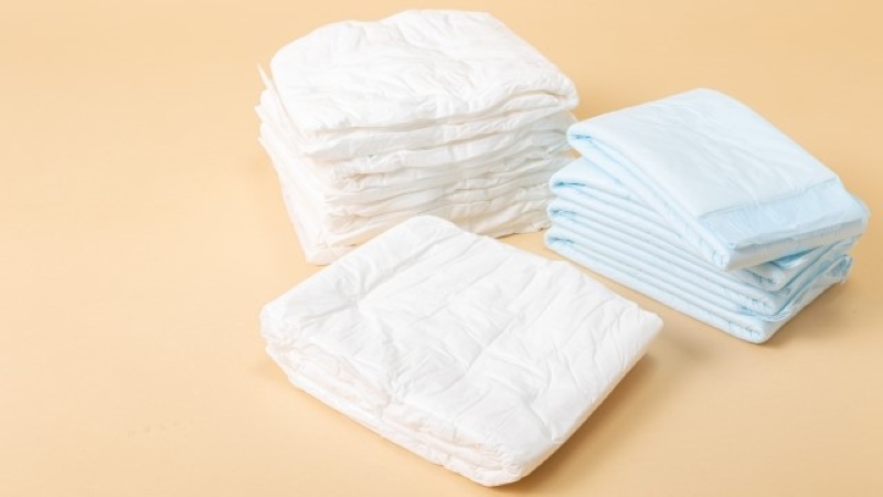 まとめられたパッド