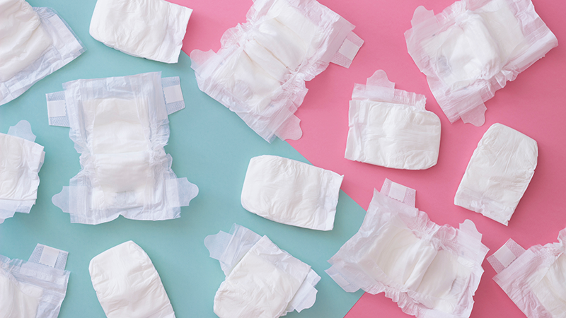 メーカーによってもいろいろなサイズがある大人用紙おむつ