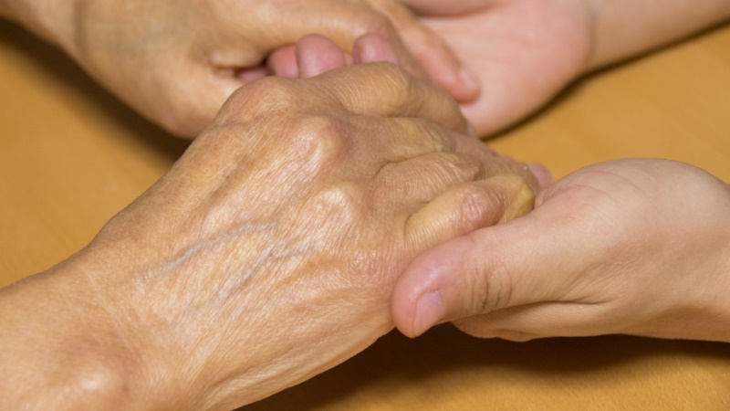  高齢者の肌