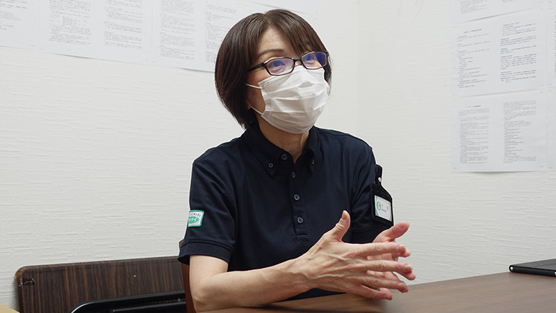 事業管理者の千葉さんインタビュー